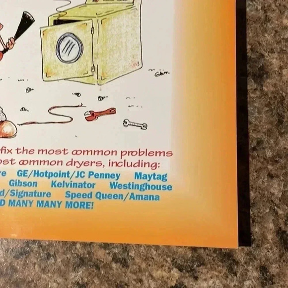 Clothes Dryer Repair Book - Picture 8 of 8